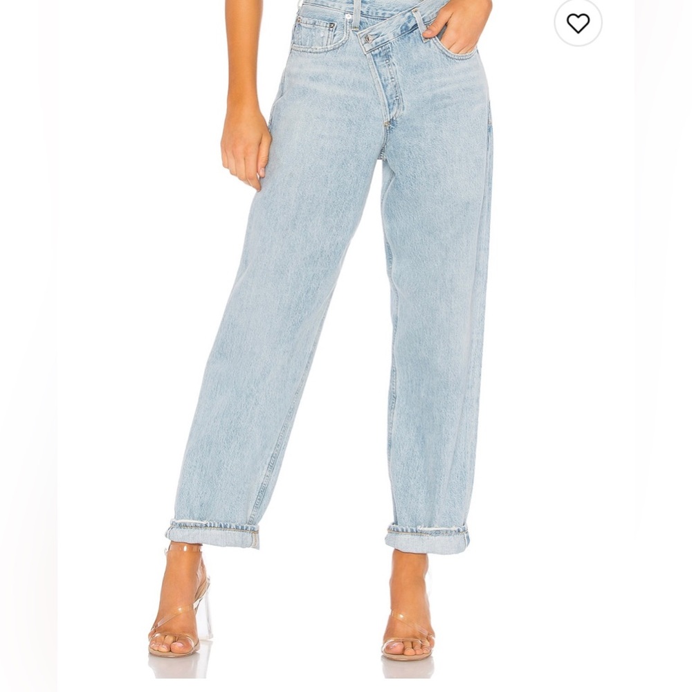 AGOLDE Criss Cross Upsized Jean in Suburbia
